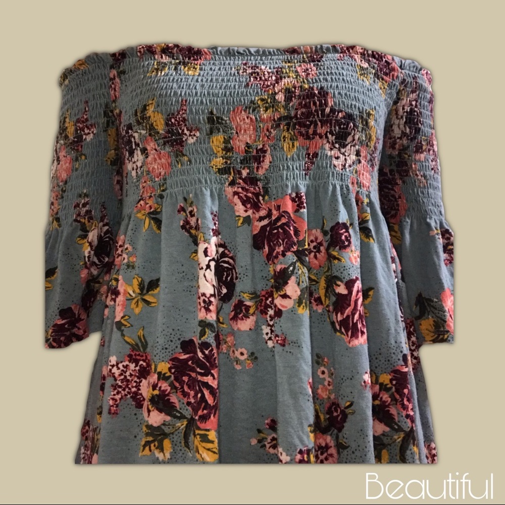 Xs floral women’s top